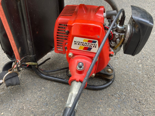 ゼノア　草刈機　背負い式