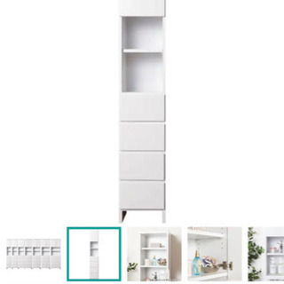 ニトリ☆隙間収納棚の画像