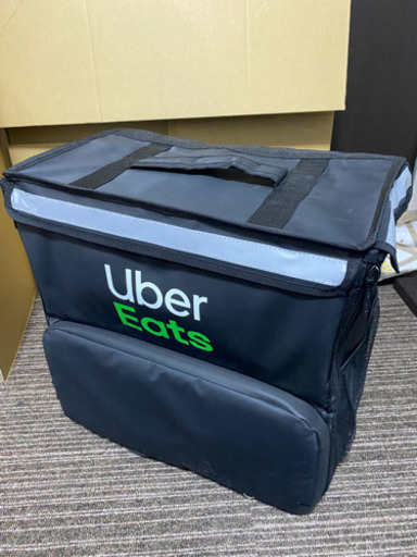 一旦終了します　Uber bag ウーバー配達バッグ