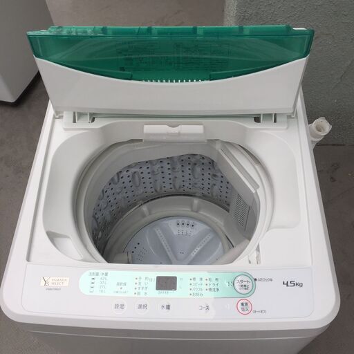 中古☆YAMADA 全自動洗濯機 2019年製 4.5K