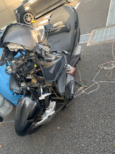 スカイウェイブ事故車