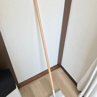 無印良品/木製ポール+フローリングモップ