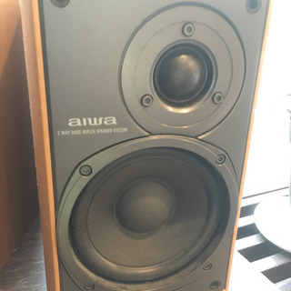 【ジャンク品】aiwa アイワ　スピーカーの画像
