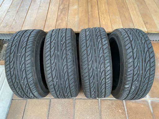 9部山タイヤ付き4本　15×8j 15×7j 205/50R15