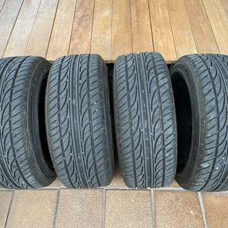 9部山タイヤ付き4本　15×8j 15×7j 205/50R15の画像