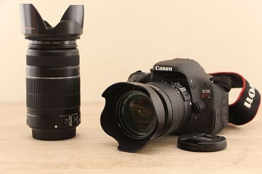 Canon キャノン EOS Kiss X5 18-55mm 55-250mm ダブルズームキット デジタル一眼(E1032mwxY)