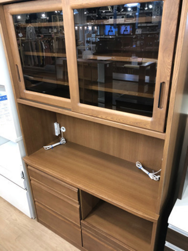 ＊河口家具　2枚扉レンジボード