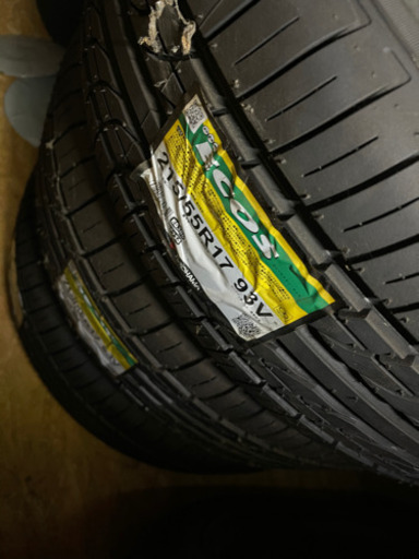 ヨコハマ　エコス　215/55-17 4本　新品エスティマ等に