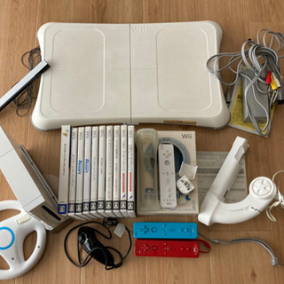 Wii 本体とソフトなどいろいろセット