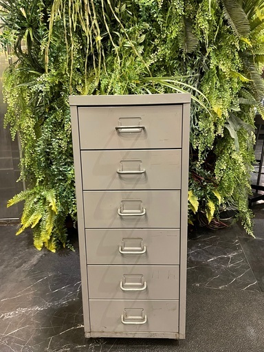 IKEA イケア チェスト キャビネット グレー　280×410×680