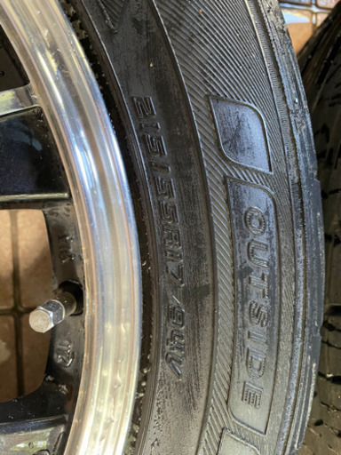 タイヤ、ホイル4本セット
