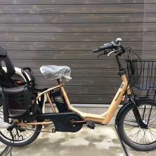 地域限定送料無料 パナソニック ギュットアニーズ 三人乗り 子供乗せ