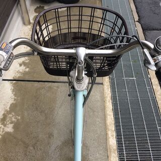 地域限定送料無料 ヤマハ パス シティ 26インチ 水色 アシスタ ビビ