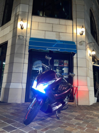 ホンダPCX125 ワインレッドフルカスタム