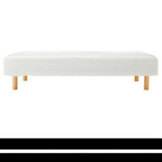 無印良品　マットレスベッド　シングルの画像