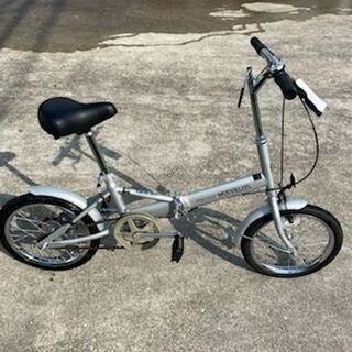 整備済　MYPAWAS 折りたたみ自転車 16インチ　配送/直渡...