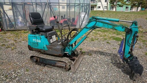 ｐｃ03-1　ユンボ　バックホー　パワーショベル