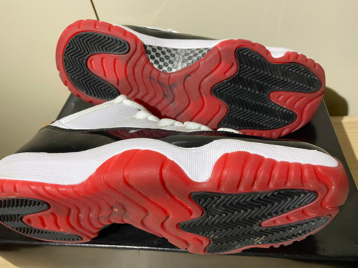 AIR JORDAN 11 RETRO LOW コンコルド ブレッド ジム レッド 27cm  ナイキエアジョーダン