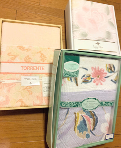 決まりました【未使用･格安】タオルケット お得３枚セット D  ★お昼寝にも♪