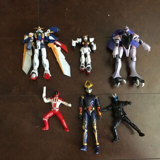 戦隊フィギュア6体