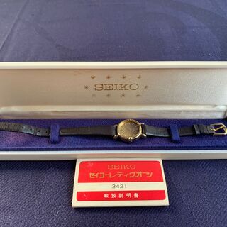 【箱付き】SEIKO クォーツ腕時計 レディースの画像