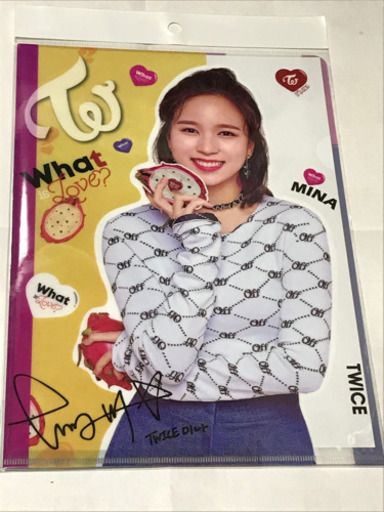 ＴＷＩＣＥクリアファイルＭＩＮＡ【新品未開封】