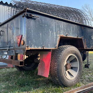 牽引 荷台 多目的カーゴトレーラー カスタム 希少 キャンプ 運搬 配達の画像