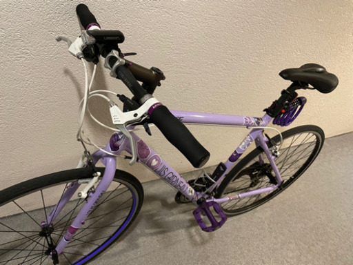 ルイガノ クロスバイク パープル