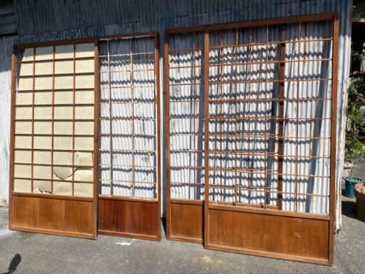 昭和レトロな建具