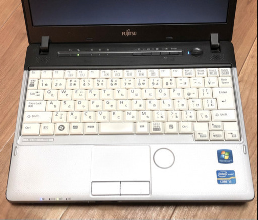 ️富士通 P771/D 12.1インチ/i5第二世代/メモリ8GB/HDD320GB/最新Win10pro/Office2019/アプ