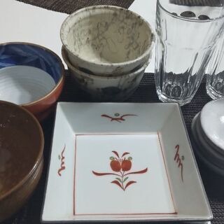 たち吉和皿、PALAkSグラス他セット
