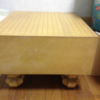   脚付き碁盤    碁石付けます  美品