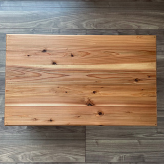 決まりました/杉ローテーブル/オイルフィニッシュ/センターテーブルの画像