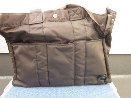 ①ヘッドポーターHEAD PORTER TANKER-ORIGINAL TOTEBAGトートバック 茶系ブラウニー