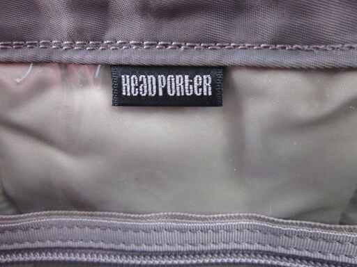 ①ヘッドポーターHEAD PORTER TANKER-ORIGINAL TOTEBAGトートバック 茶系ブラウニー