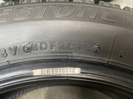 2018年製　ブリヂストンVRX  155/65R14 バリ山❗️