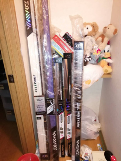 船用、ショア用竿５本