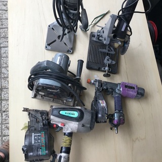 大工道具　釘打ち機　ビス打ち機　角ノミ　　などなど