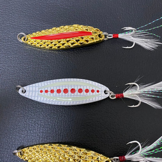 #釣具#バス釣り#スプーン#フック付き#約15-20g#新品#ルアーの画像