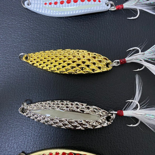 #釣具#バス釣り#スプーン#フック付き#約15-20g#新品#ルアーの画像