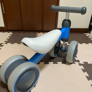 RizKiz Bike キックバイク 四輪仕様【ブルー】の画像