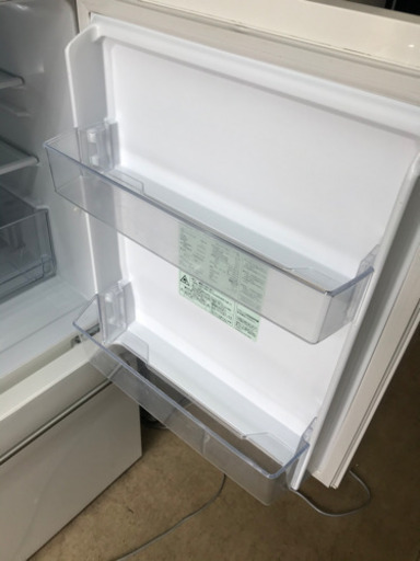A2126☆カードOK☆無印良品2017年製2ドア冷蔵庫