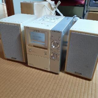 Panasonic コンポ　CD, SD, AUX端子等あり！