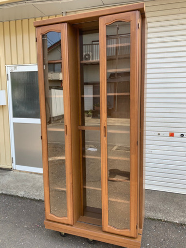IDC 大塚家具 生松工芸 ブックシェルフ 書斎棚 スライド