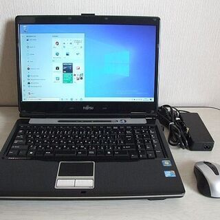 高速SSD120GB搭載　Fujitsu FMV-BIBLO NF/E55 ノートパソコン （3775）