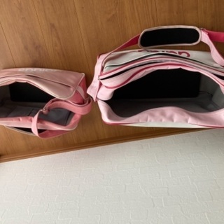 ⭐︎中古adidasバック　ピンク色(２つセット)⭐︎の画像