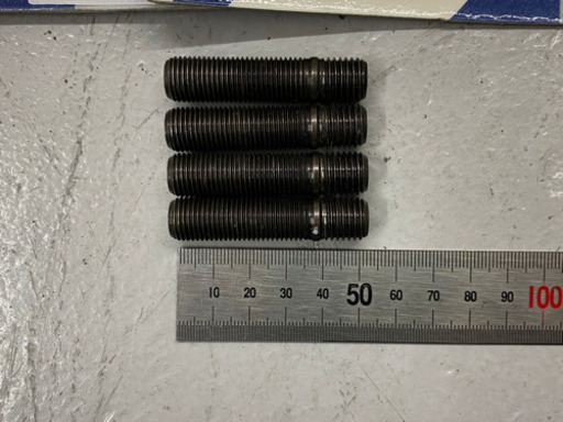 〈値下げ〉SPARCO ハブボルト　M12 52mm 16本　新古品お譲りします