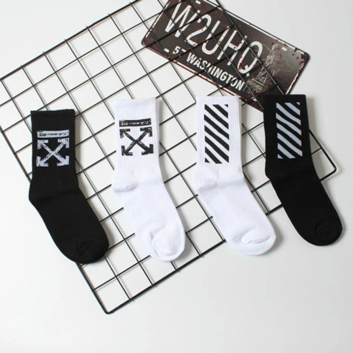【新品】男女オシャレ靴下ソックス4足セットB