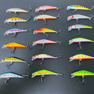#釣具#バス釣り#ミノ#ルアー#フック付き#約5.5g#新品#計18本の画像