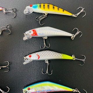 #釣具#バス釣り#ミノ#ルアー#フック付き#約5.5g#新品#計18本の画像
